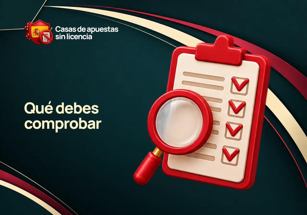 Criterios de evaluación que ayudan a comprobar un operador antes de abrir una cuenta.