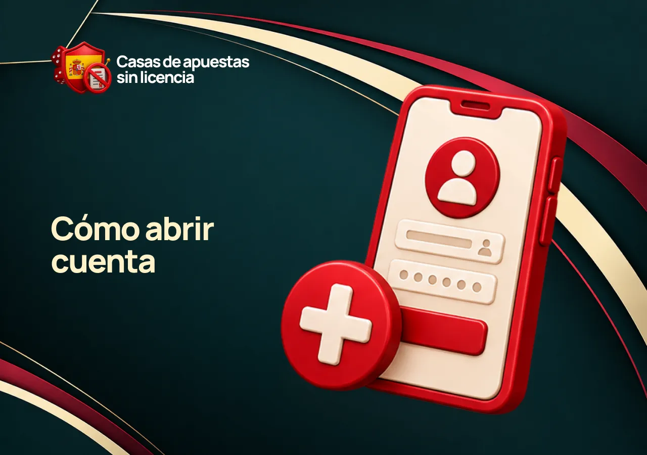 Registro de una cuenta y primeros pasos para realizar una apuesta online.